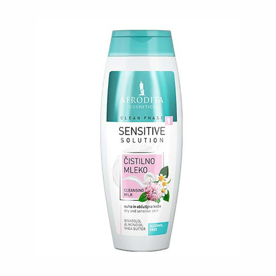 Afrodita Clean phase sensitive čistilno mleko, 200 mL