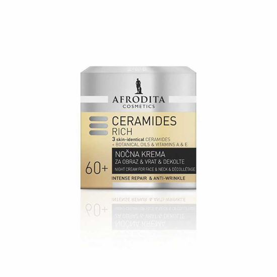 Afrodita Ceramides Rich nočna krema, 50 mL