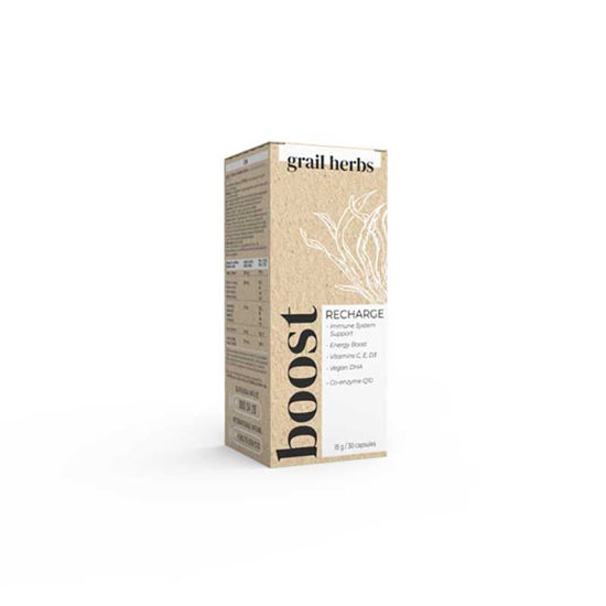 Grail herbs Imuno in Energy Boost, 30 kapsul