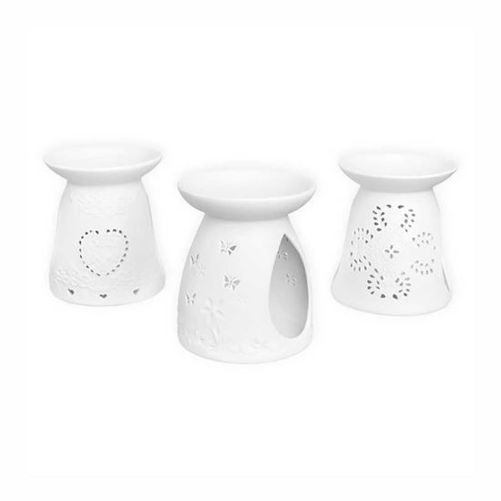 Aromatrip izparilnik za eterična olja iz porcelana – trije motivi, 1 kos