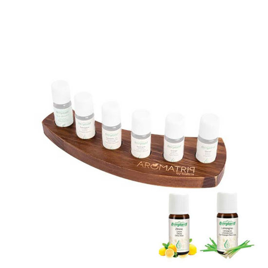 Aromatrip komplet 1 s šestimi eteričnimi olji in stojalom, 1 set