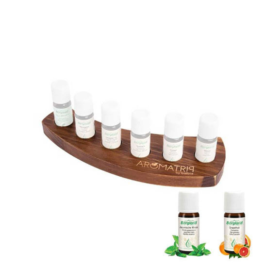 Aromatrip komplet 2 s šestimi eteričnimi olji in stojalom, 1 set
