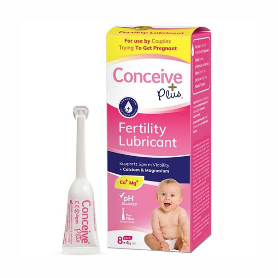 Conceive Plus Fertility Support lubrikant za pomoč pri zanositvi v aplikatorju, 8x4 g