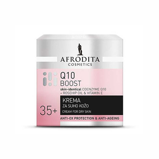 Afrodita Q10 Boost krema za suho kožo, 50 mL
