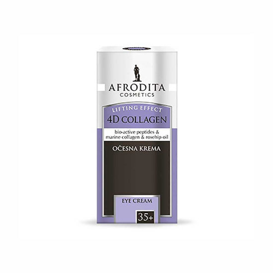 Afrodita 4D Collagen Lifting Effect očesna krema, 15 mL