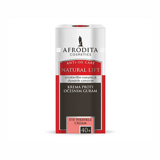 Afrodita Natural Lift krema proti očesnim gubam, 15 mL