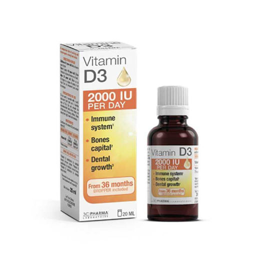 3 Chenes vitamin D3 – 2000 UI, 20 mL