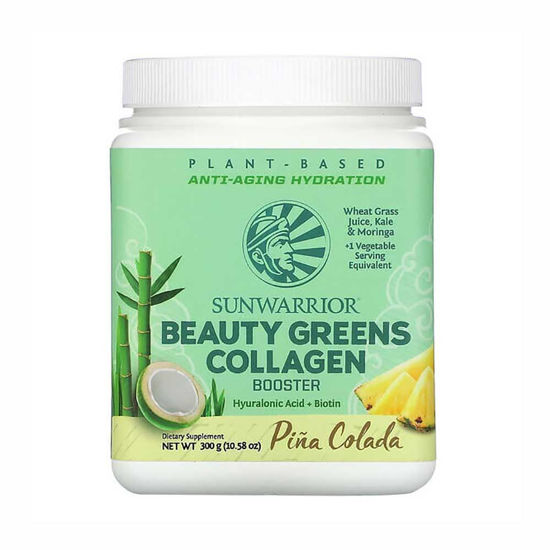 SunWarrior Beauty Greens Kolagen Booster Pina Colada, 1, 12 ali 25 porcij