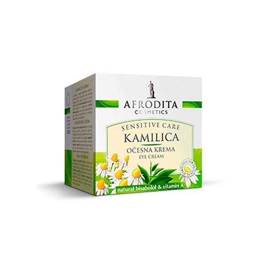 Afrodita Kamilica Sensitive očesna krema, 15 mL