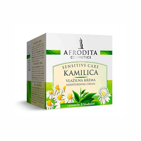 Afrodita Kamilica Sensitive vlažilna krema, 50 mL