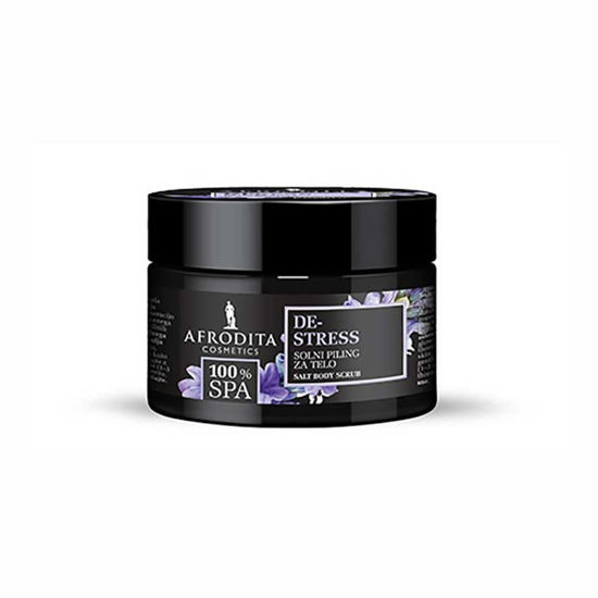 Afrodita 100% SPA De-Stress solni piling za telo, 200 g