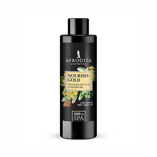 Afrodita 100% Spa Nourish Gold negovalno olje, 150 mL