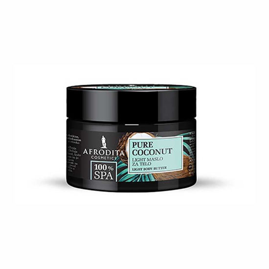 Afrodita 100% SPA Pure Coconut Light maslo za telo, 200 mL