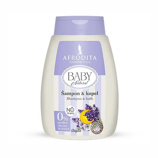 Afrodita Baby Natural šampon & kopel, 200 mL