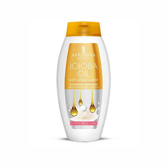 Afrodita Jojoba Oil hranljivo mleko za telo, 250 mL