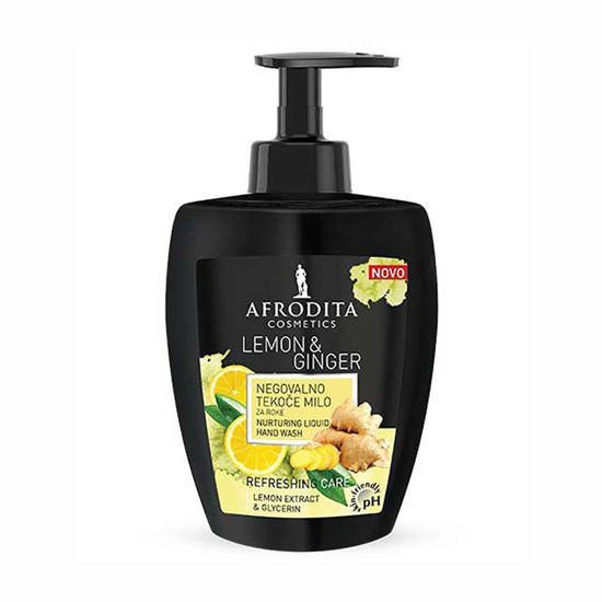 Afrodita Lemon & Ginger tekoče milo, 300 mL