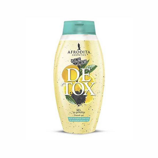 Afrodita Shower Moments Detox gel za prhanje, 250 mL