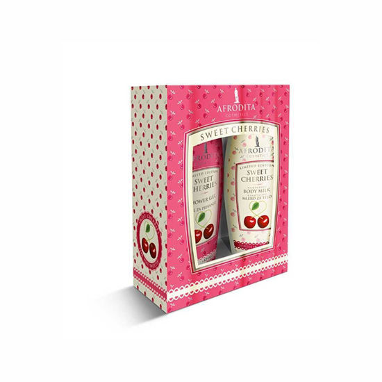 Afrodita Sweet Cherries Limited Edition darilni set, 1 set
