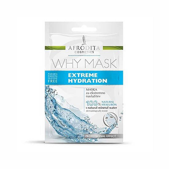 Afrodita Why Mask maska za ekstremno navlažitev, 2 x 6 mL
