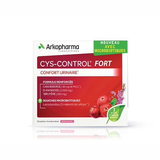 Cys-Control Fort, 10 vrečk po 4 g + 5 vrečk 1,5 g