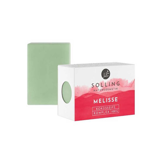 Solling Naturkosmetik ekološko rastlinsko milo kokos – melisa, 100 g