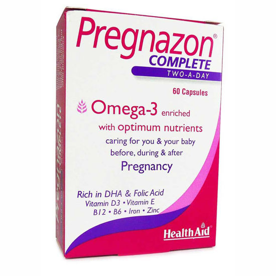 HealthAid Pregnazon Complete zanositev & nosečnost, 60 tablet