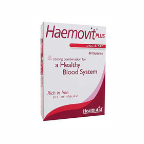 Slika HealthAid Haemovit Plus imunski sistem, 30 kapsul
