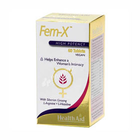 Slika HealthAid FEM X ženski libido, 60 tablet