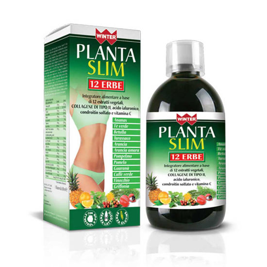 Winter Planta Slim 12 zelišč tekočina, 500 mL