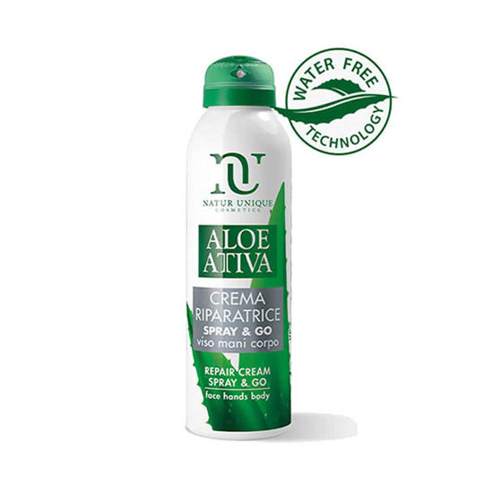 Natur Unique Aloe Attiva Spray & Go čisti gel 99,9%, 150 mL