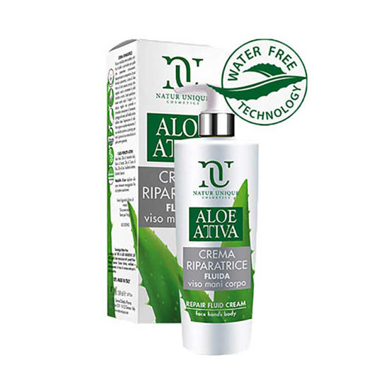 Natur Unique Aloe Attiva TEKOČA obnovitvena krema za obraz, roke in telo, 190 mL