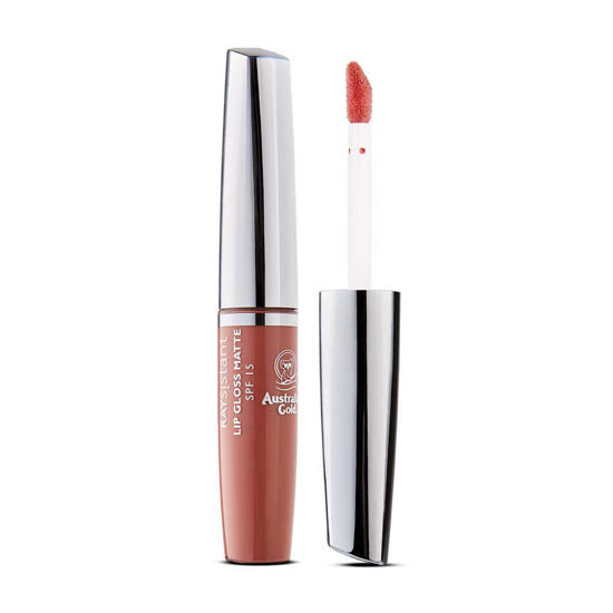 Australian Gold RaySistant Matte Lip Gloss ZF15, Seductive Red ali Nude, 6 mL