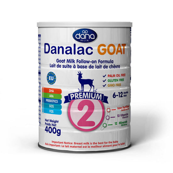 Danalac Goat 2 nadaljevalna formula na osnovi kozjega mleka, 400 g