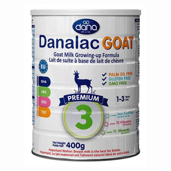 Danalac GOAT 3 nadaljevalna formula na osnovi kozjega mleka, 400 g