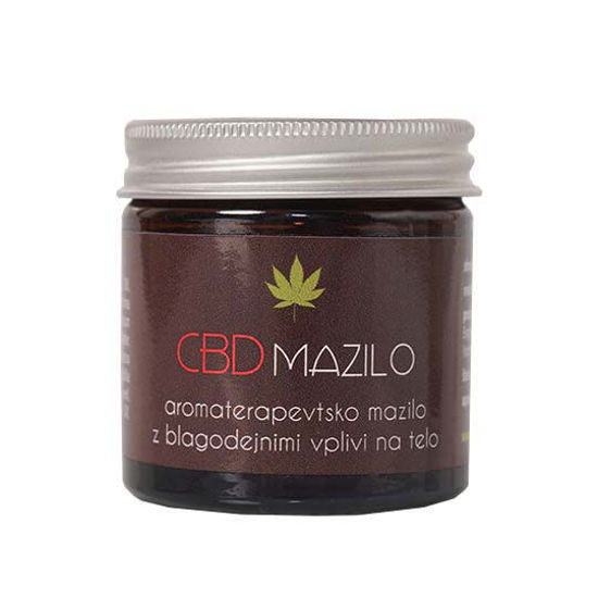 CBD negovalno in aromaterapevtsko mazilo, 60 mL