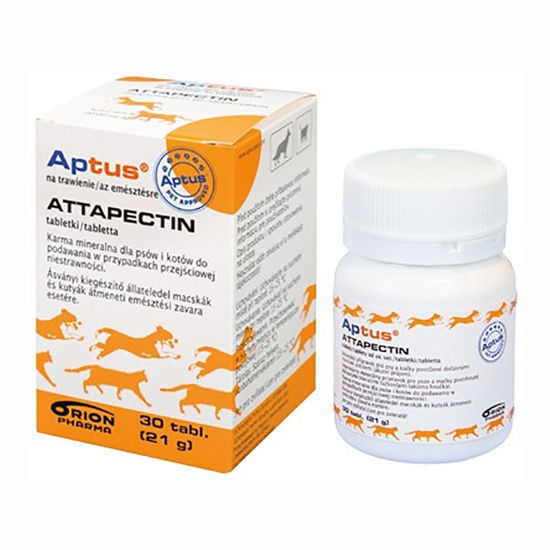 Aptus Attapectin tablete za pse in mačke, 30 tablet