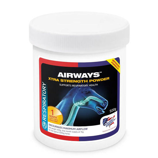 Equine America Airways Xtra Powder za konje, 454 g