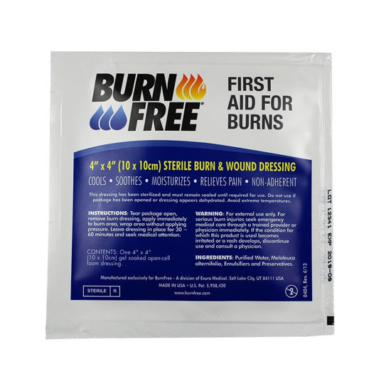 Burn Free blazinica za opekline 10×10 cm, 1 kos