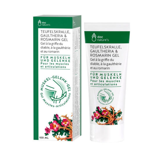 Doc Nature’s vražji krempelj, golterija in rožmarin gel, 100 mL