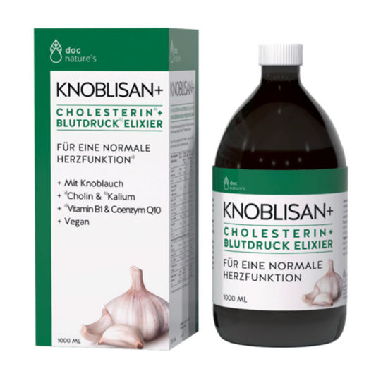 Doc Nature’s Knoblisan eliksir za krvni tlak in holesterol, 1000 mL