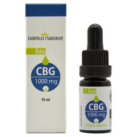Slika Bio CBG kapljice 1000 mg (10%), 10 mL