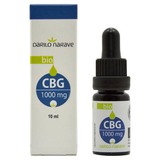 Bio CBG kapljice 1000 mg (10%), 10 mL