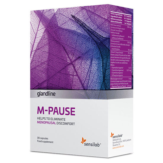 Sensilab Glandline M-Pause forte, 30 kapsul