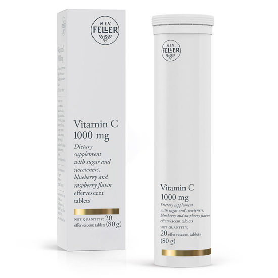 M.E.V. Feller Vitamin C 1000 mg, 20 šumečih tablet