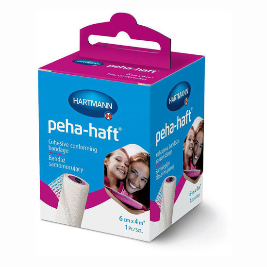 Hartmann Peha Haft kohezivni povoj 6 cm x 4 m, 1 kos