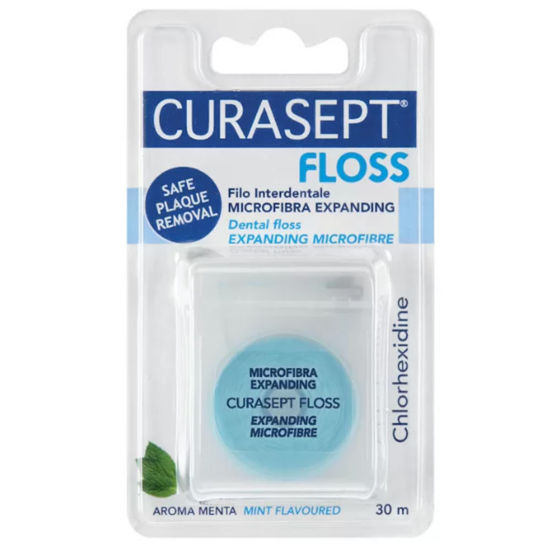 Curasept Expanding zobna nitka z mikrovlakni, 30 m