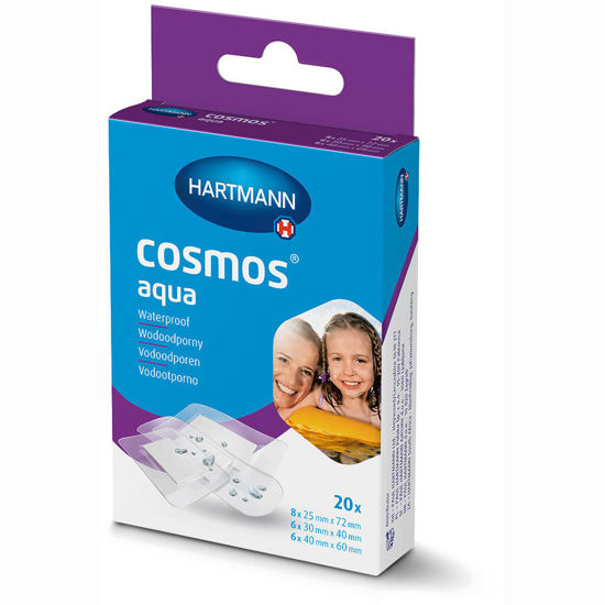 Cosmos Aqua vodoodporen obliž, 20 kosov