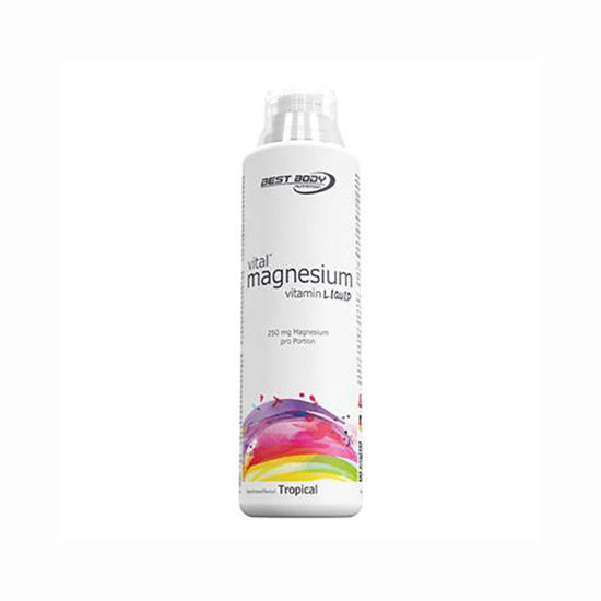 Magnesium Liquid tekoči magnezij tropski sadeži Best Body, 500 mL