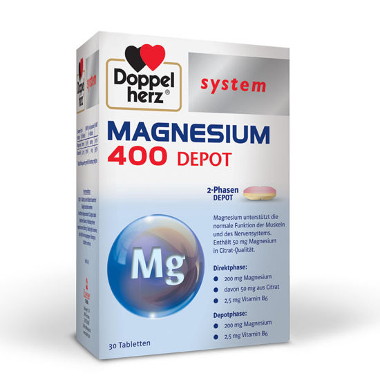 Doppelherz System magnezij 400 Depo, 30 tablet