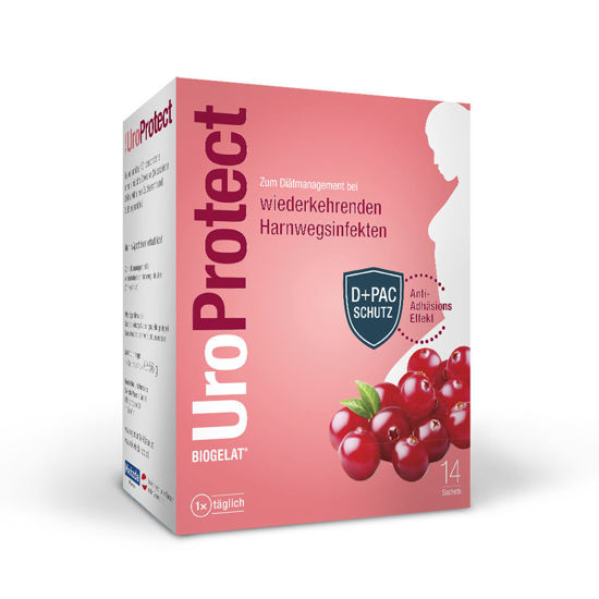 Biogelat UroProtect manoza in ameriška brusnica, 14 vrečk